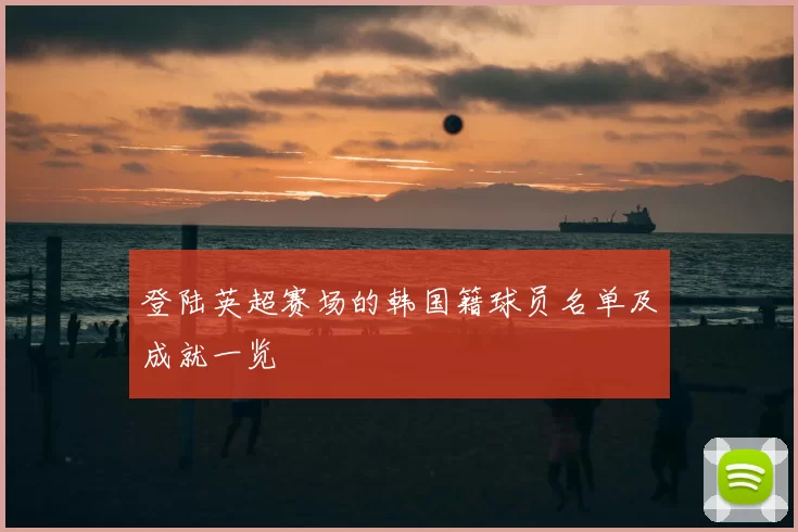 登陆英超赛场的韩国籍球员名单及成就一览