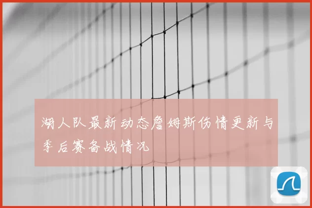 湖人队最新动态詹姆斯伤情更新与季后赛备战情况