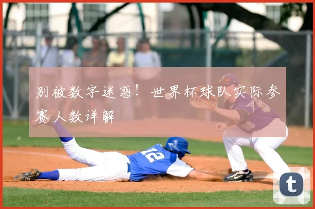 别被数字迷惑!世界杯球队实际参赛人数详解