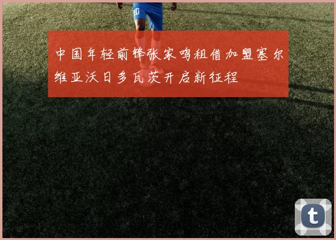 中国年轻前锋张家鸣租借加盟塞尔维亚沃日多瓦茨开启新征程